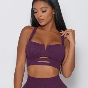 Bombshell Sportswear Buxom Sports bra, purple